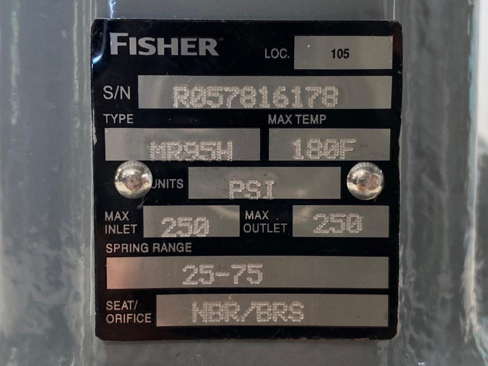 Fisher 3/4" NPT Pressure Regulator MR95H